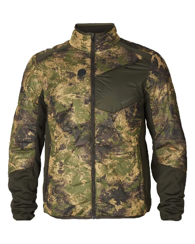 lightweight packable jacket for women -Harkila Heat Camo Jacket