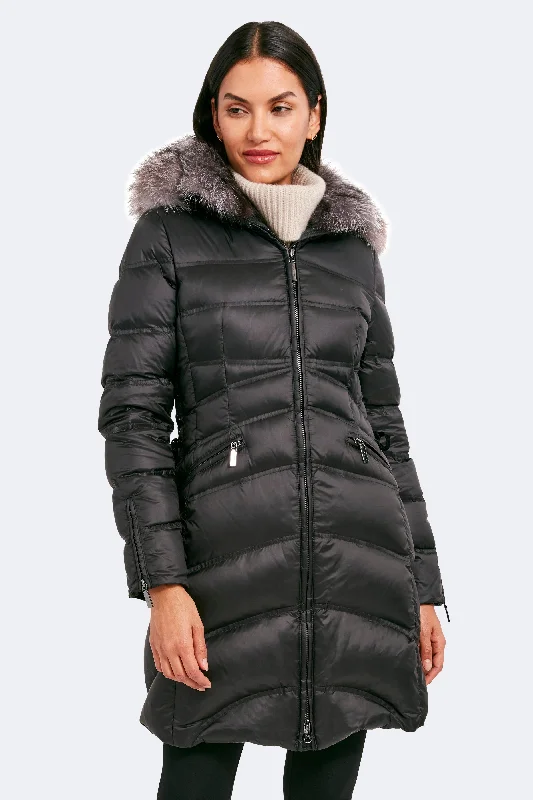 luxury faux fur coat for women -Cloe - FUR