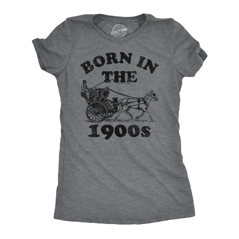 women's striped long sleeve shirt -Born In The 1900s Women's T Shirt