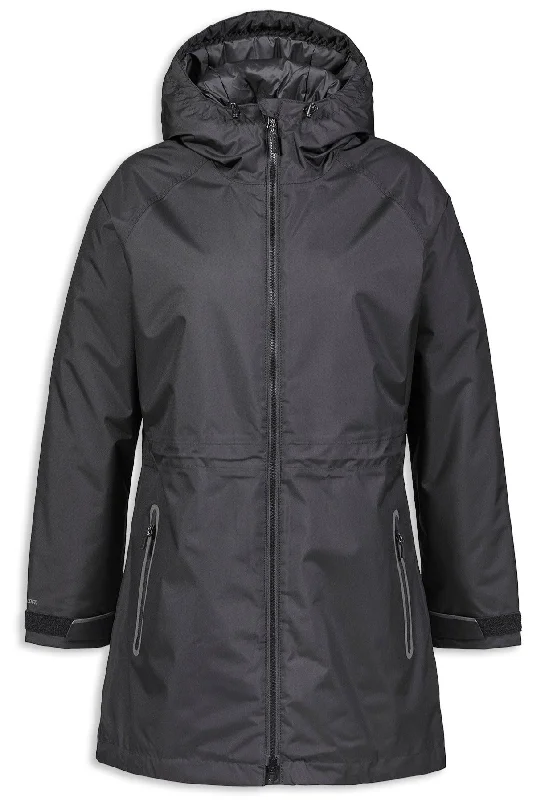 urban style cropped puffer jacket -Musto Ladies Corsica Long Primaloft® Jacket