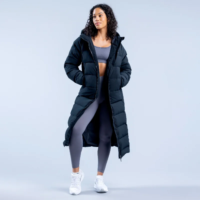 winter parka for women -Revive Long Down Jacket