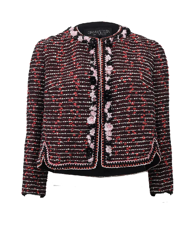 women's travel-friendly jacket -Embellished Jacket