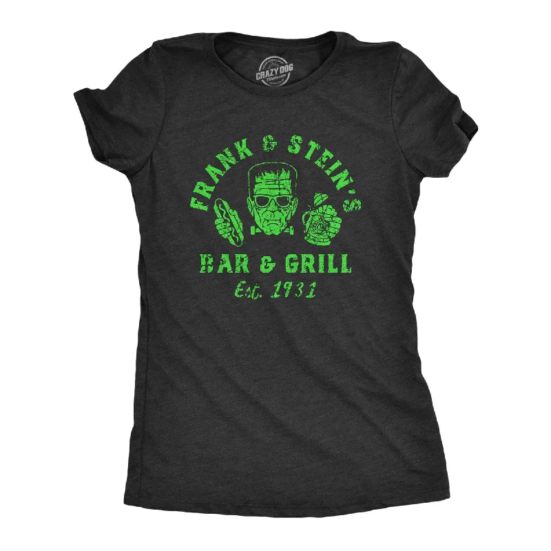 breathable workout top for women -Frank And Steins Bar And Grill Women's T Shirt