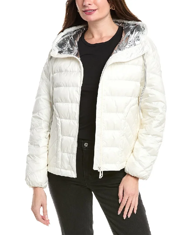 classic trench raincoat for women -Moncler Delfo Jacket