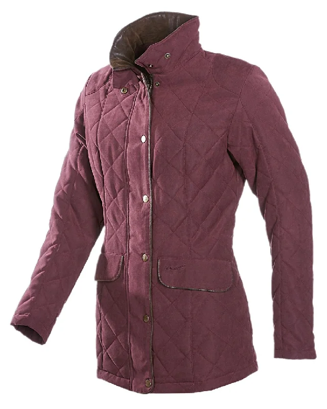 sleek satin bomber jacket for women -Baleno Cheltenham Quilted Jacket