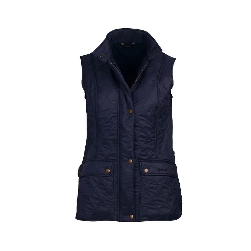 double-layered long coat for women -Barbour Women's Wray Gilet