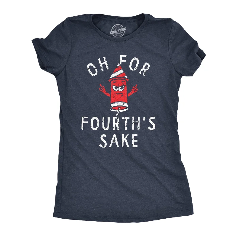 stylish smocked top for ladies -Oh For Fourths Sake Women's T Shirt