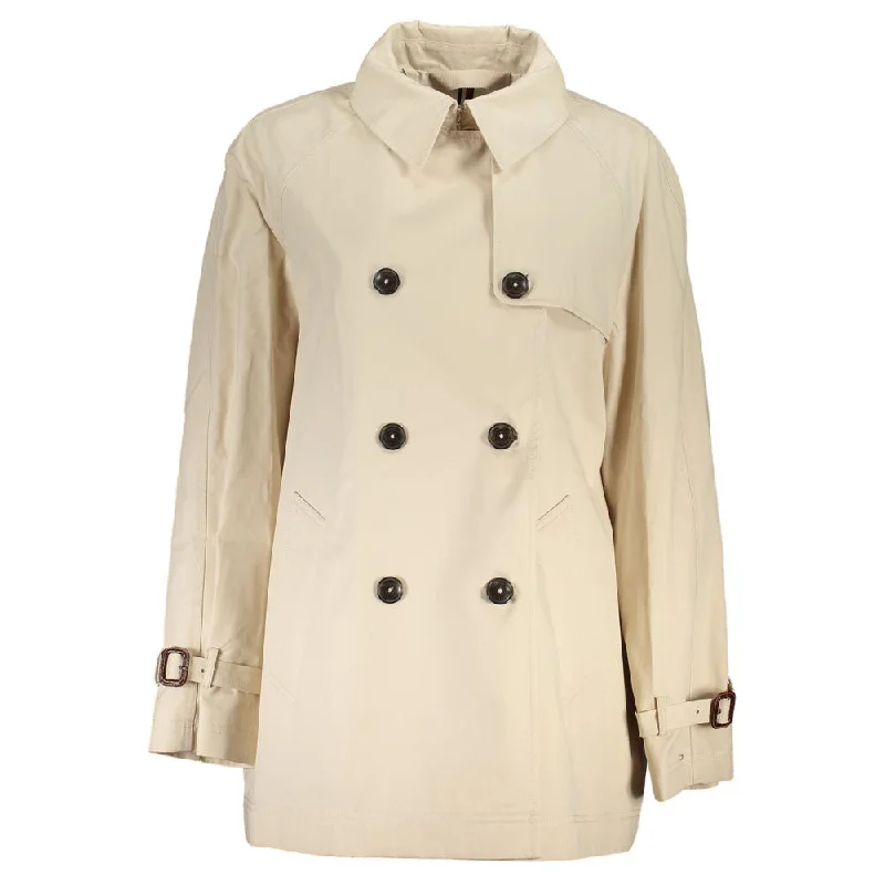 oversized women's coat -Tommy Hilfiger  Cotton Jackets & Women's Coat