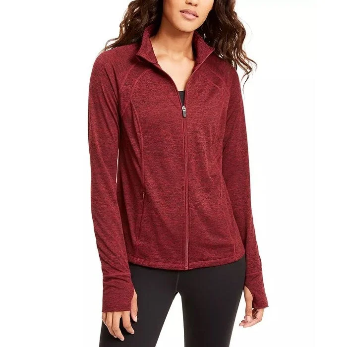 women's lightweight jacket -Ideology Women's Performance Zip Jacket Red Size Large