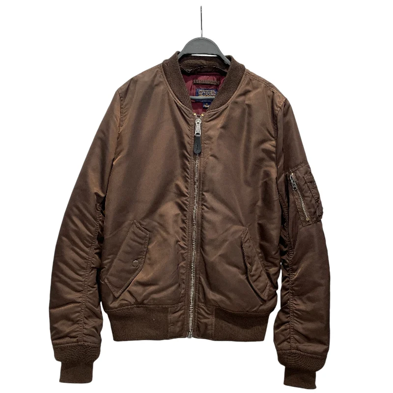 women's oversized corduroy jacket -ALPHA INDUSTRIES/Military Jkt/S/Nylon/BRW/