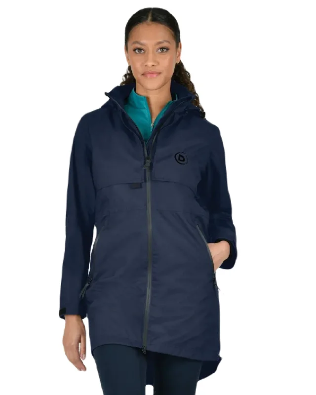 ladies' long hooded winter coat -Dublin Larni Longline Waterproof Jacket