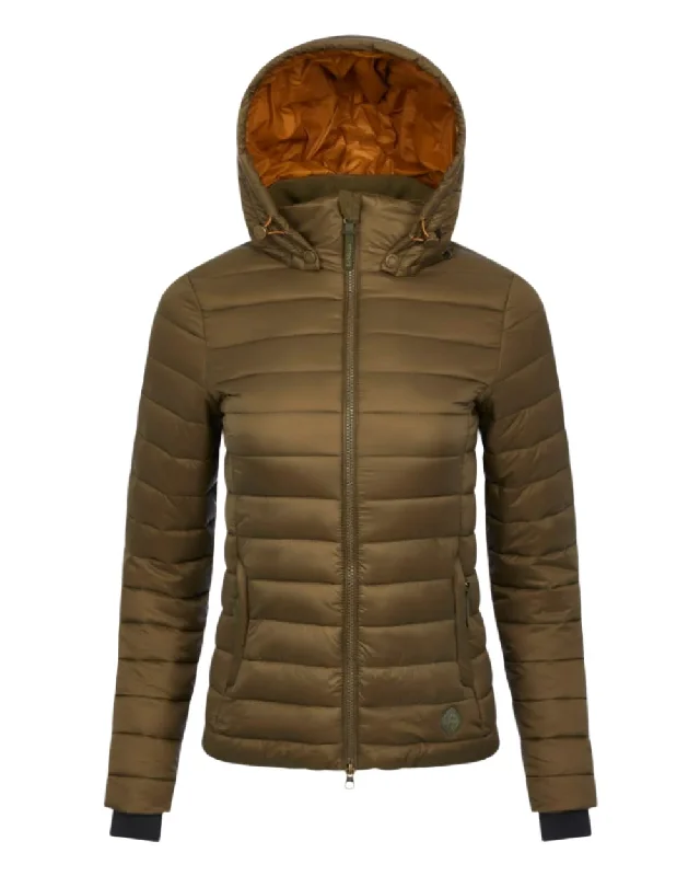 women's travel-friendly jacket -LeMieux Tilly Hooded Puffer Jacket