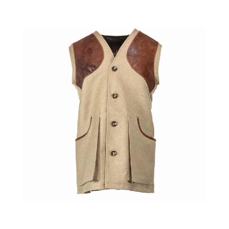 double-layered long coat for women -Rigby Shooting Vest