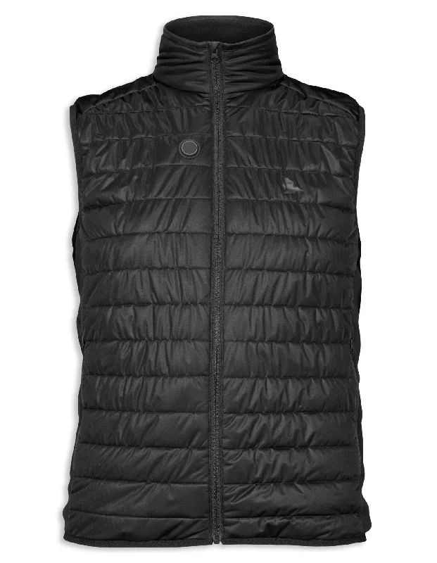 women's classic pea coat -Seeland Heat Quilted Waistcoat