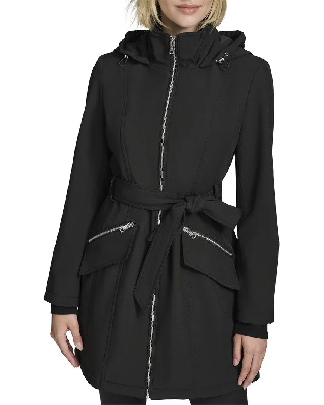 ladies' lightweight anorak coat -Andrew Marc Quinn Coat