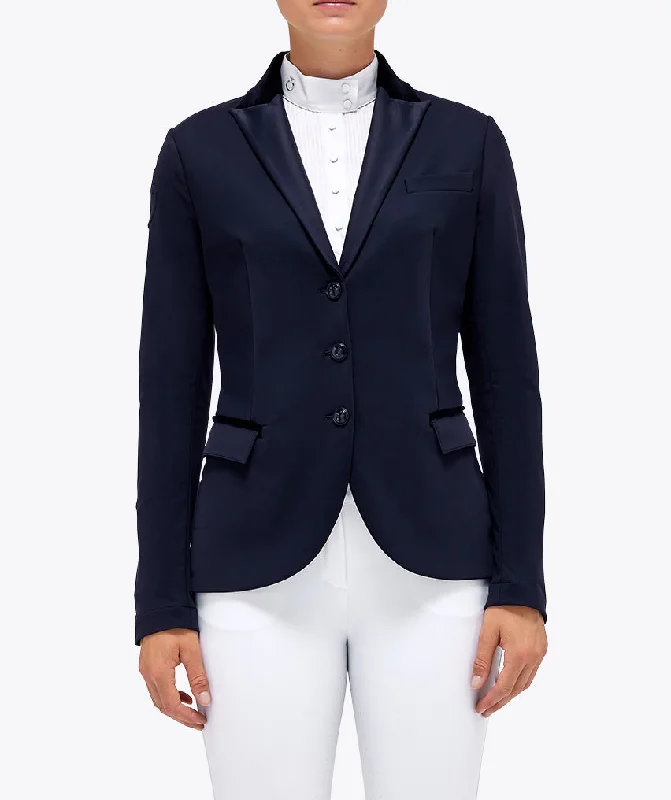 women's classic pea coat -Cavalleria Toscana CT Ladies Smoking Riding Jacket