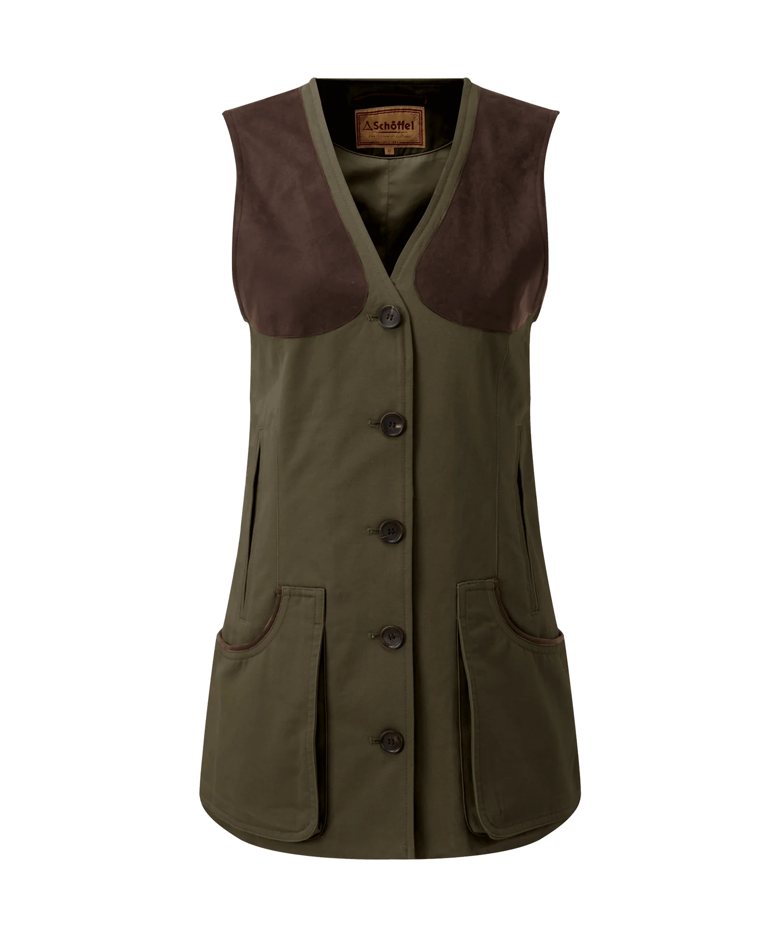 classic trench raincoat for women -Schoffel Women's All Season Shooting Vest