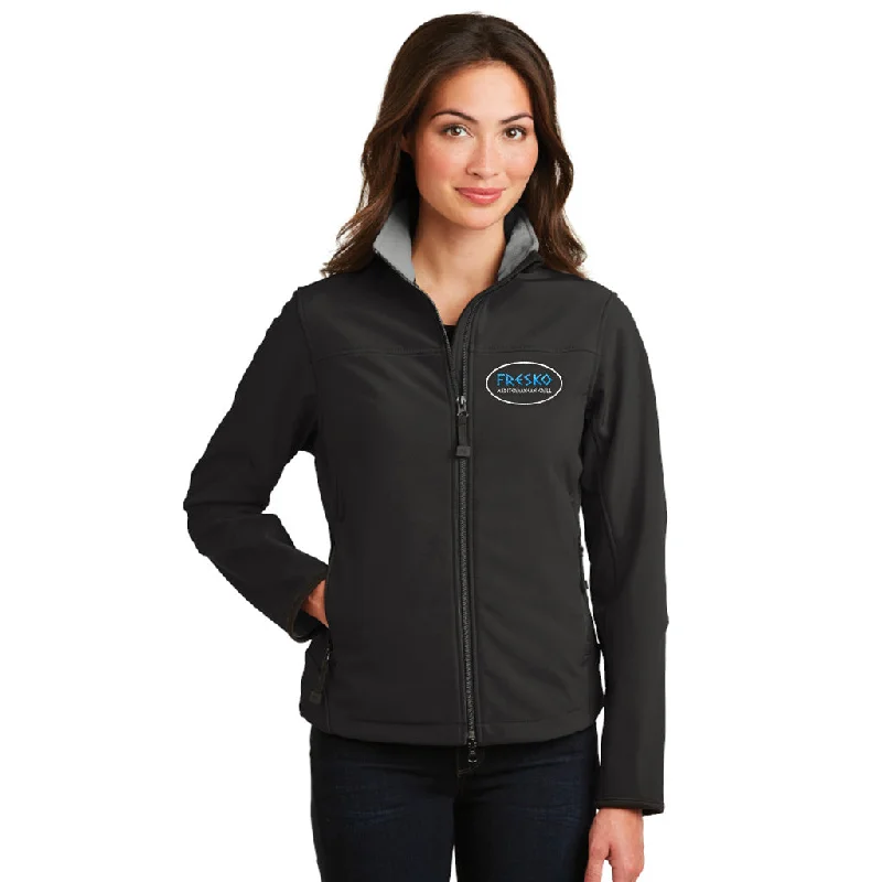 women's lightweight jacket -Port Authority Ladies Glacier Soft Shell Jacket