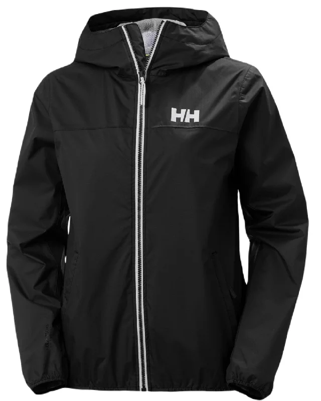 warm shearling coat for women -Helly Hansen Womens Belfast II Packable Jacket