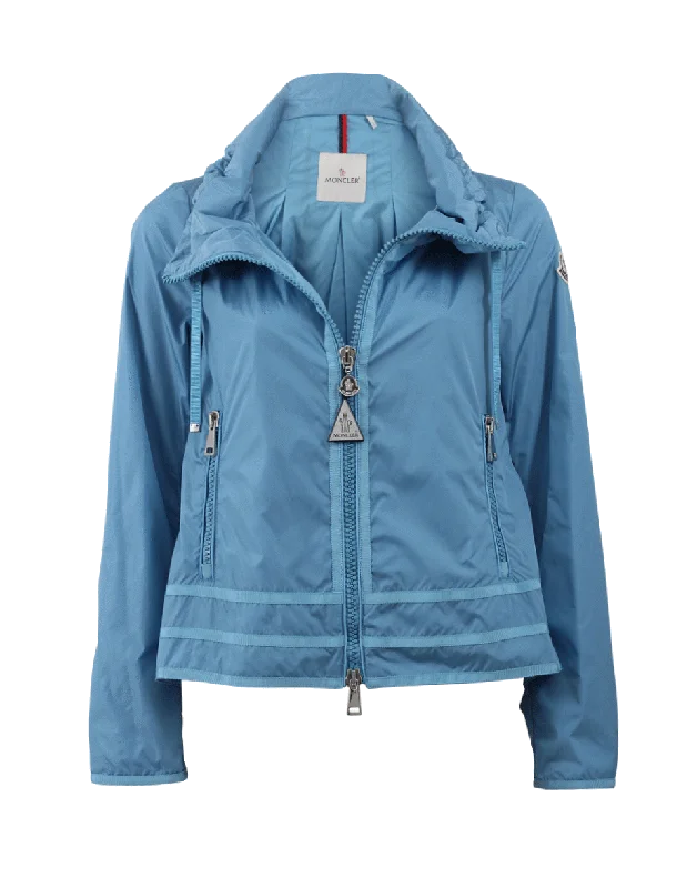 women's hooded winter jacket -Allache Nylon Swing Jacket