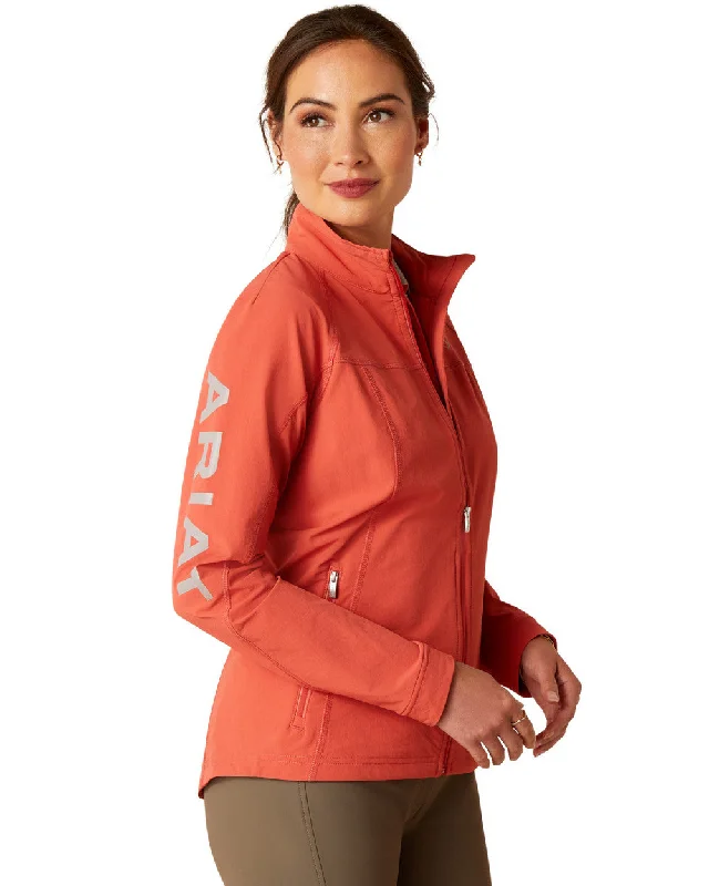 sleek satin bomber jacket for women -Ariat Womens Agile Softshell Jacket