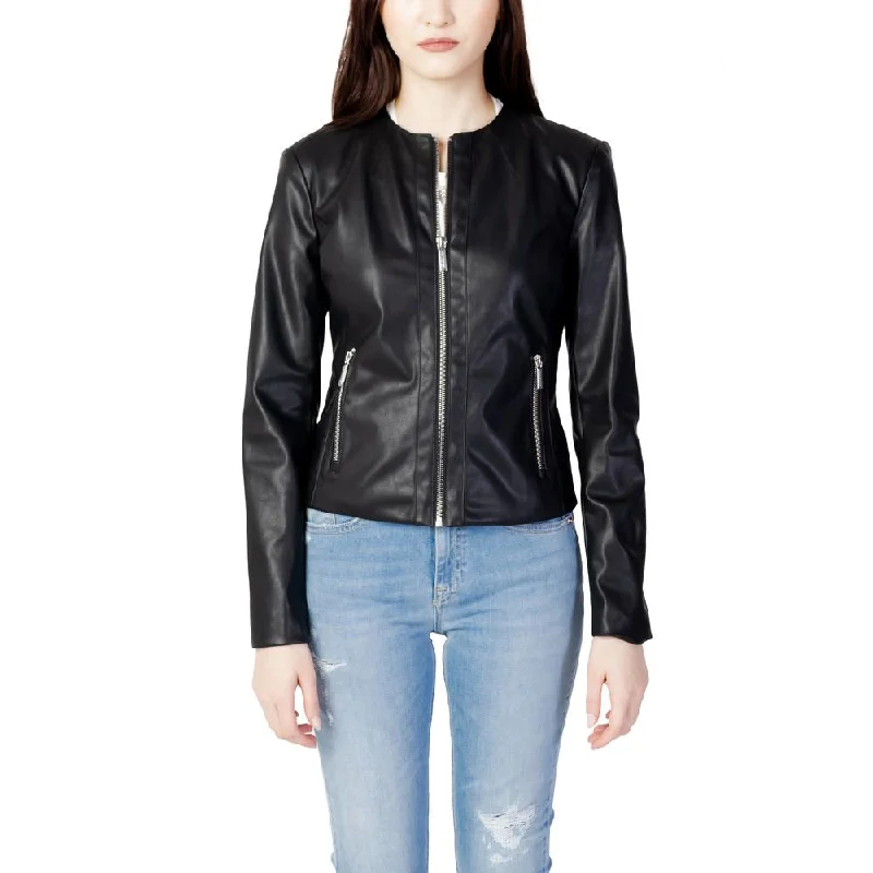 urban streetwear jacket for women -Armani Exchange  Polyester Jackets & Women's Coat