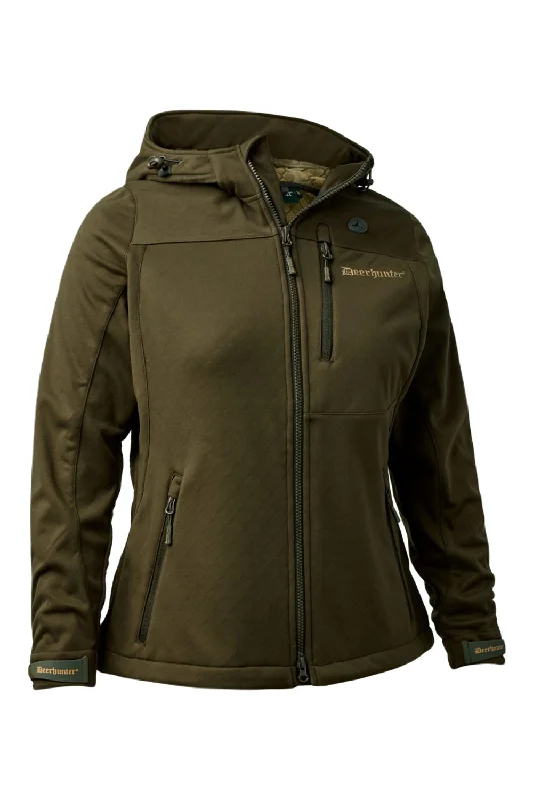 women's waterproof raincoat -Deerhunter Lady Excape Softshell Jacket