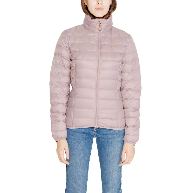 cozy oversized wrap coat for women -EA7 Emporio Armani  Polyamide Jackets & Women's Coat