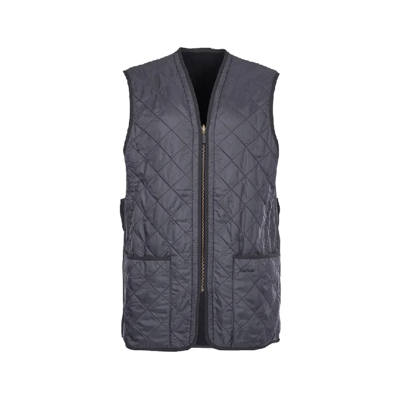 ladies' fur-lined jacket -Barbour Men's Polarquilt Waistcoat