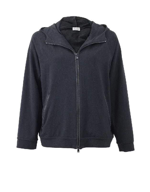 women's oversized corduroy jacket -Cotton Felpa Spa Jacket