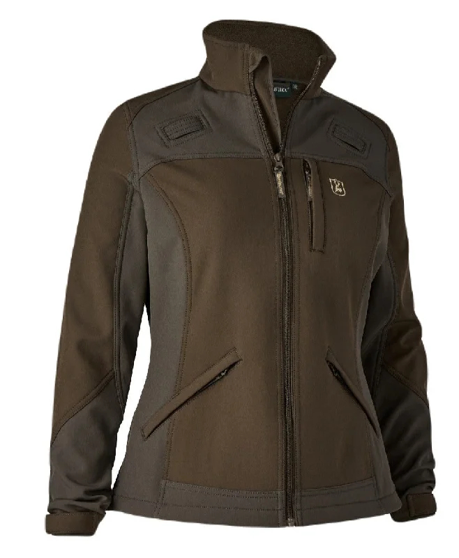 women's sherpa-lined jacket -Deerhunter Lady Roja Softshell Jacket