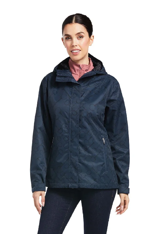 ladies' faux suede jacket -Ariat Womens Spectator Waterproof Jacket