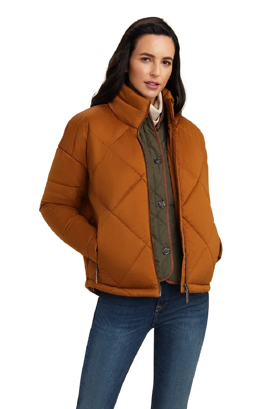 sporty track jacket for women -Ariat Women's Adena Insulated Jacket