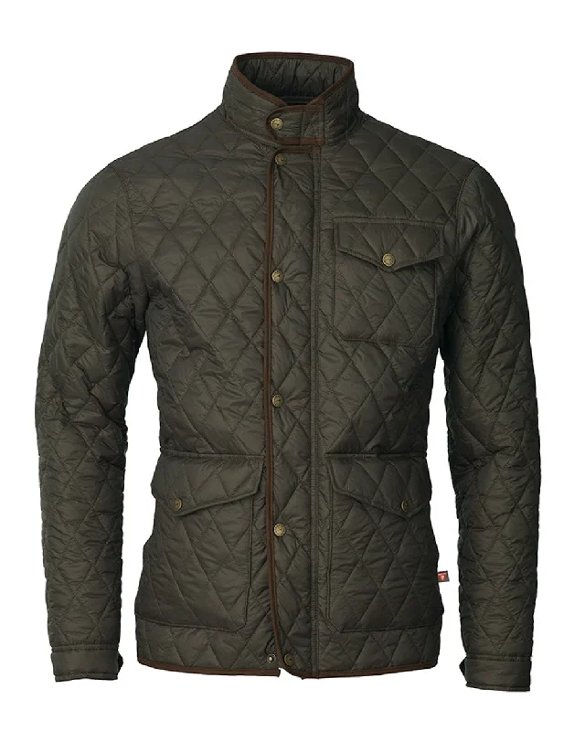 versatile casual coat for women -Laksen Brewster Quilted Jacket