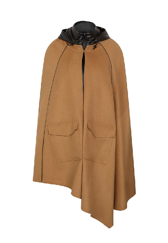 sleek minimalist coat for women -Penelope Customisable Cape