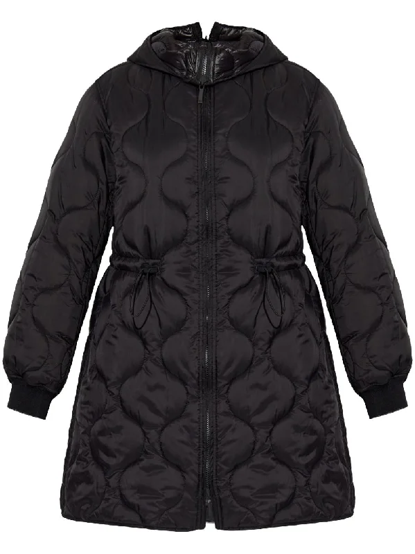 military-style coat for women -Emporio Armani Women's Coats