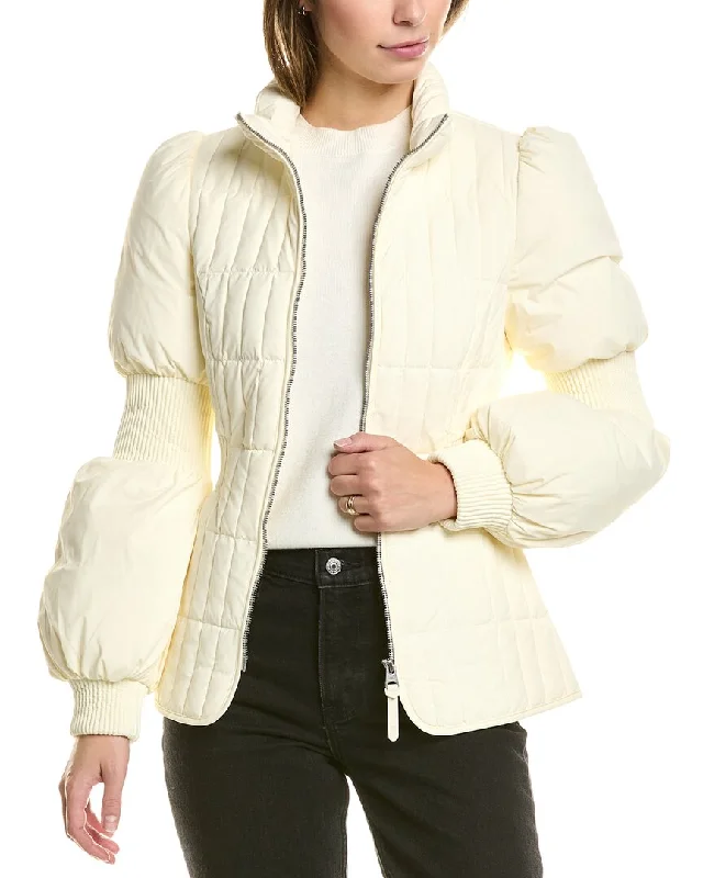 ladies' fur-lined jacket -Mackage Quilted Jacket