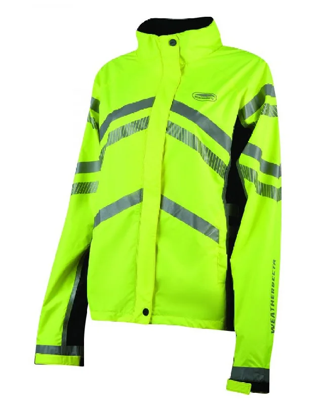 sustainable eco-friendly coat for women -WeatherBeeta Reflective Lightweight Waterproof Jacket