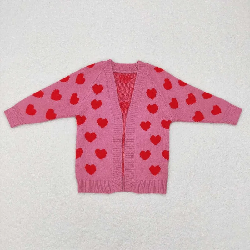 soft cotton t-shirt for women -GT0372  girl darling sweater coat Valentine's Day cardigan