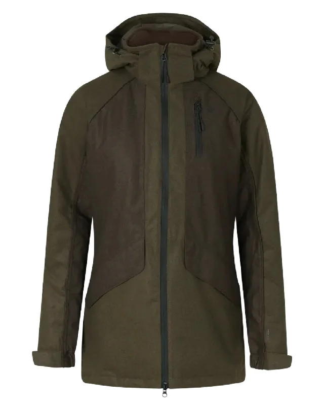 women's classic pea coat -Seeland Avail Aya Insulated Jacket