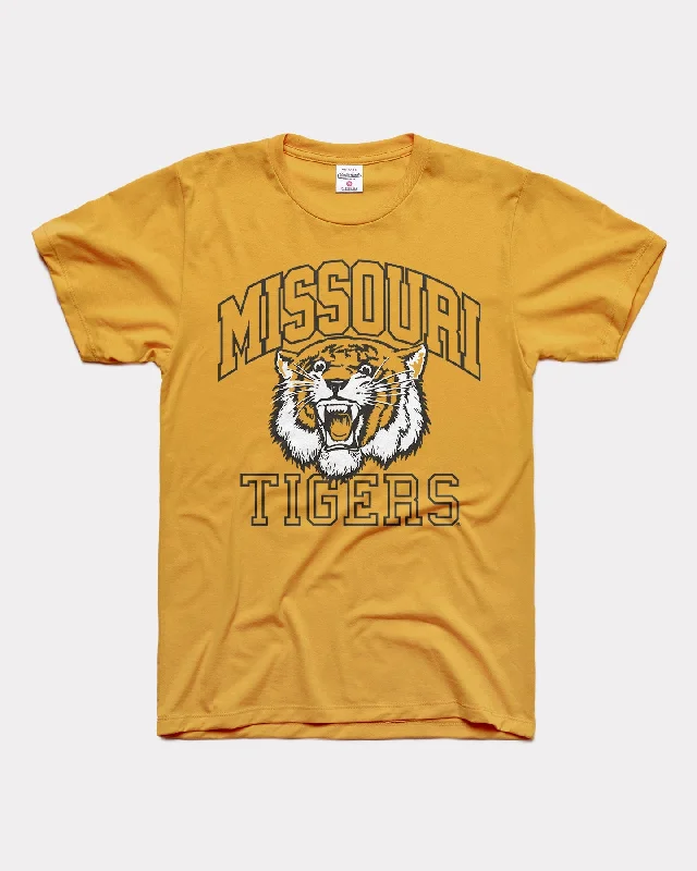 stylish smocked top for ladies -Missouri Tigers Mascot Gold Unisex T-Shirt