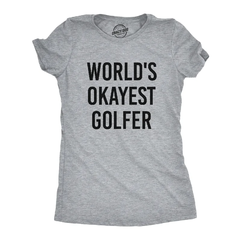 Light Heather Grey - Okayest Golfer