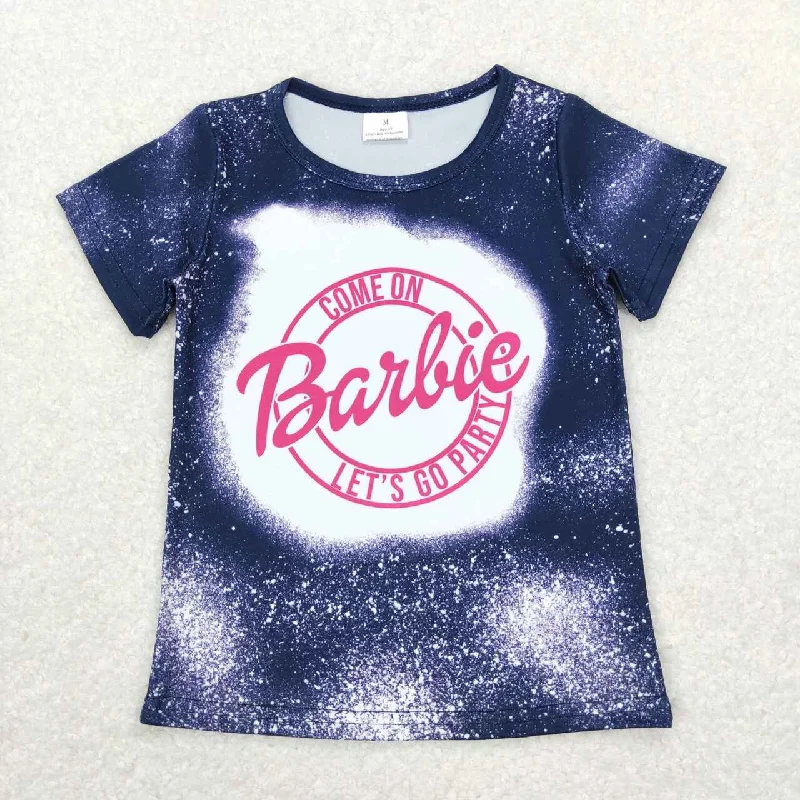 stylish surplice wrap top for women -GT0310 baby girl clothes come on barbie girl summer tshirt