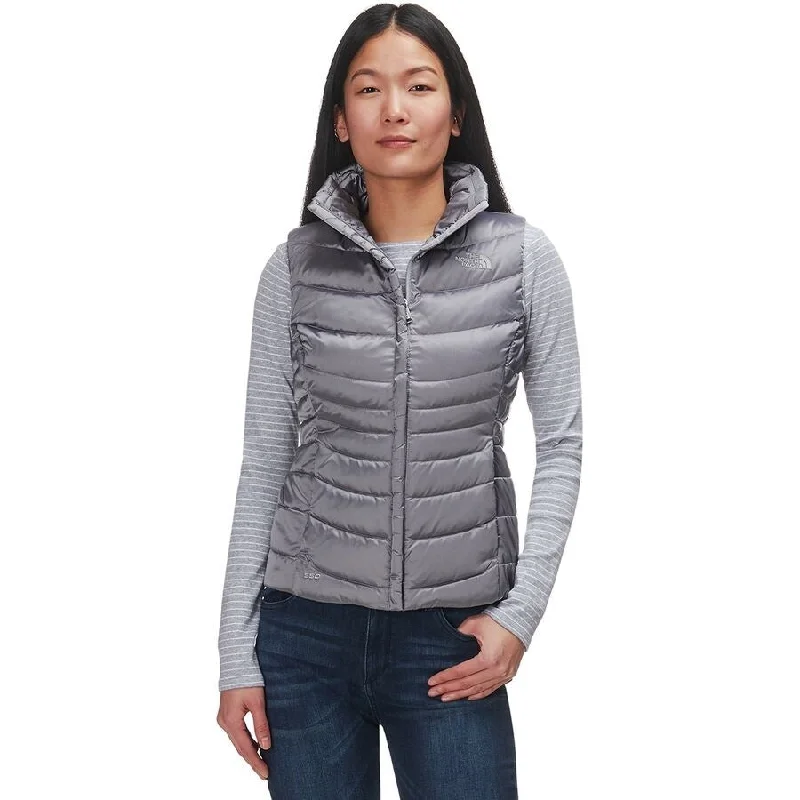 long elegant trench coat for women -The North Face Women's Aconagua Puffer Vest Grey Size 3 Extra Large - XXX-Large