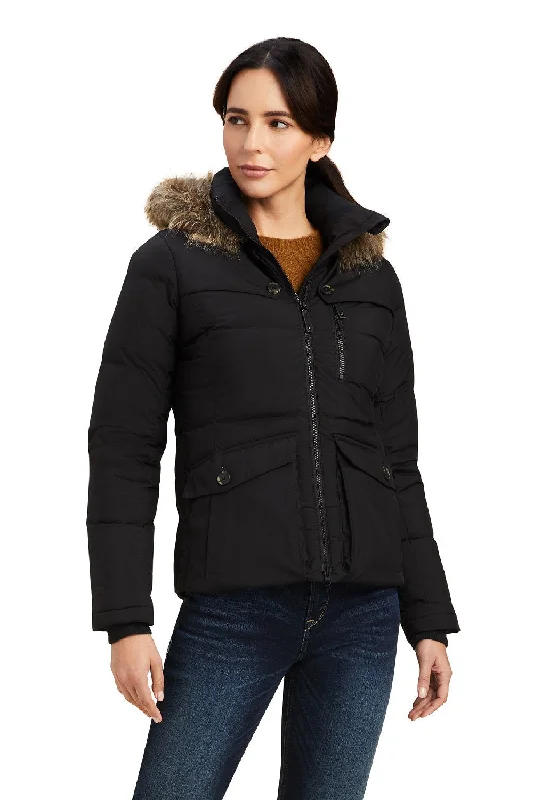 warm padded coat for women -Ariat Women's Clairborne Down Jacket