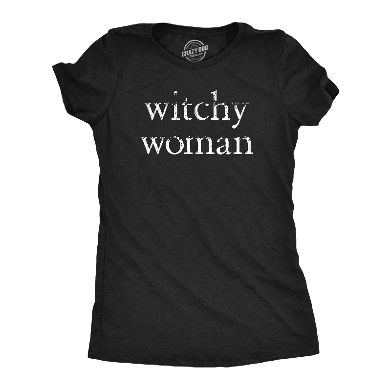 elegant long tunic top for women -Witchy Woman Women's T Shirt