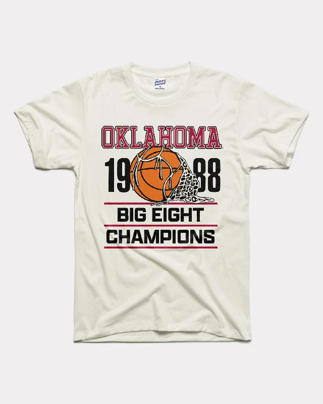 stylish wrap top for ladies -OU Sooners 1988 Basketball Champs White T-Shirt