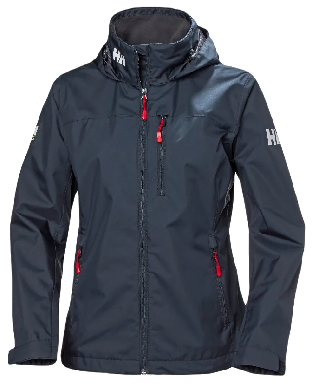 women's sherpa-lined jacket -Helly Hansen Womens Crew Hooded Jacket