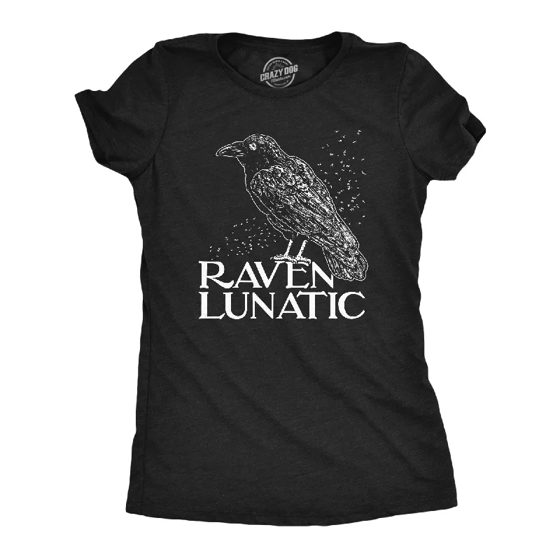 breathable linen camisole for ladies -Raven Lunatic Women's T Shirt