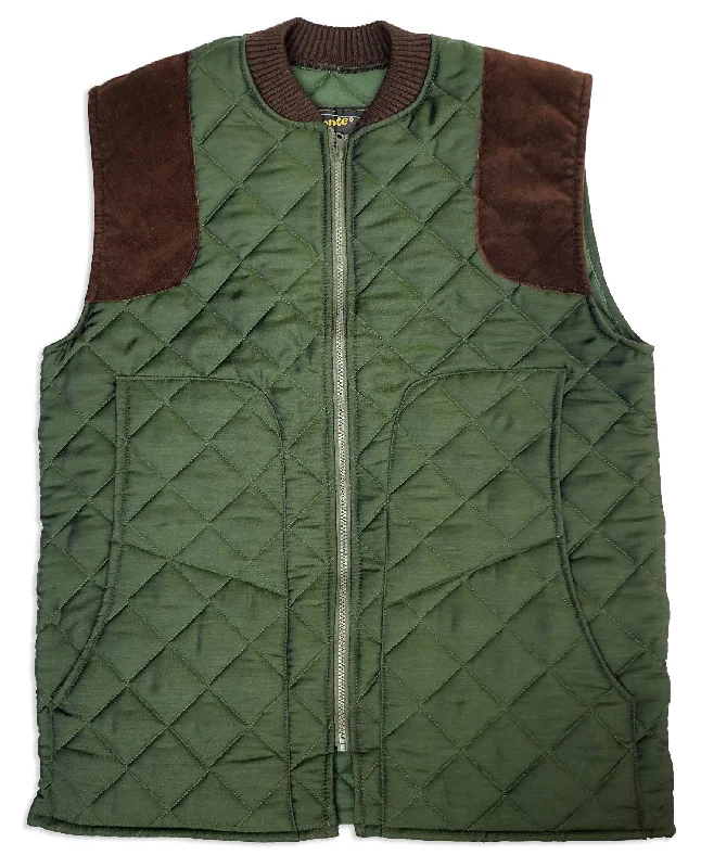 winter parka for women -Bronte Quilted Shooting Waistcoat